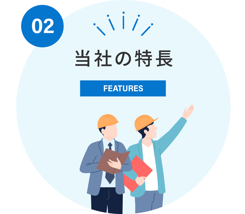 当社の特長